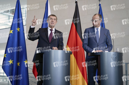 Empfang des Ministerpräsidenten der Tschechischen Republik in Berlin