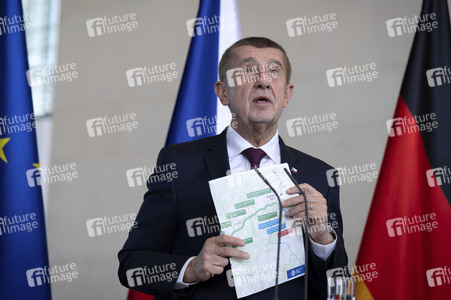 Empfang des Ministerpräsidenten der Tschechischen Republik in Berlin