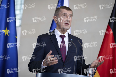 Empfang des Ministerpräsidenten der Tschechischen Republik in Berlin