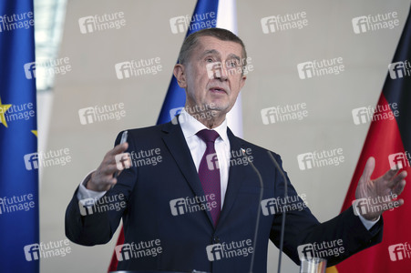 Empfang des Ministerpräsidenten der Tschechischen Republik in Berlin