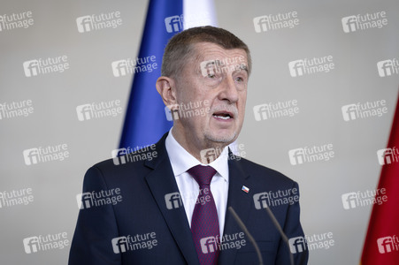 Empfang des Ministerpräsidenten der Tschechischen Republik in Berlin