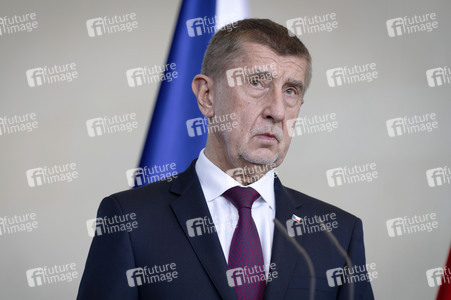 Empfang des Ministerpräsidenten der Tschechischen Republik in Berlin