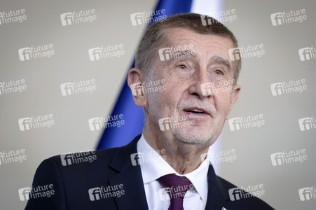 Empfang des Ministerpräsidenten der Tschechischen Republik in Berlin