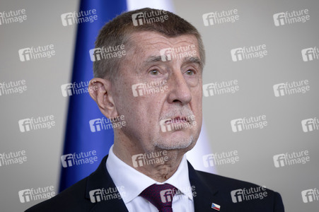 Empfang des Ministerpräsidenten der Tschechischen Republik in Berlin