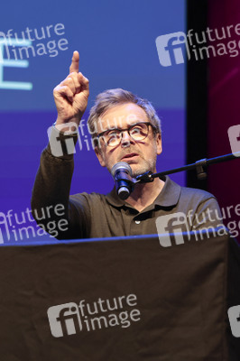 Anneke Kim Sarnau, Matthias Matschke und Knut Elstermann auf der lit.Cologne 2026