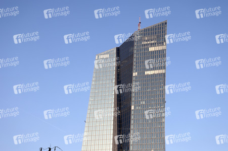 Die Europäische Zentralbank in Frankfurt