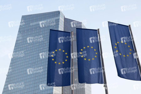 Die Europäische Zentralbank in Frankfurt