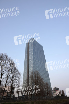 Die Europäische Zentralbank in Frankfurt
