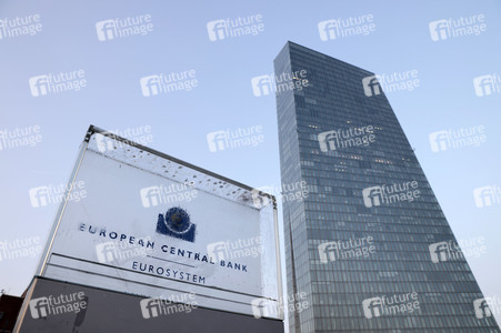 Die Europäische Zentralbank in Frankfurt