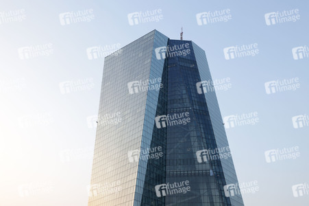 Die Europäische Zentralbank in Frankfurt