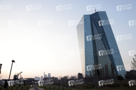 Die Europäische Zentralbank in Frankfurt