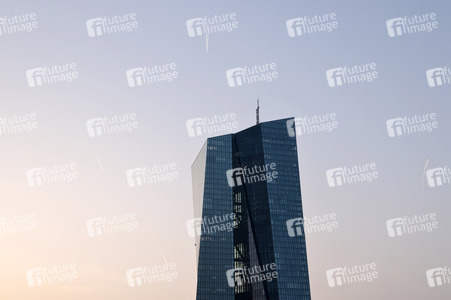Die Europäische Zentralbank in Frankfurt