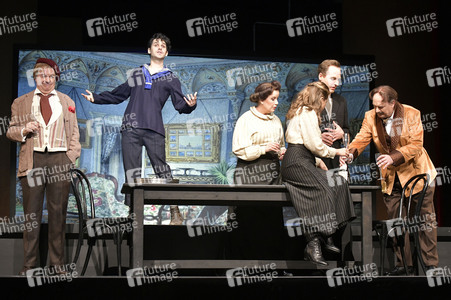 Theaterprobe 'Bekenntnisse des Hochstaplers Felix Krull' in Berlin