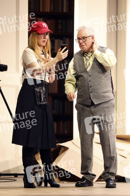 Theaterprobe 'Sophia oder Das Ende der Humanisten' in Berlin