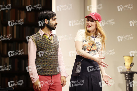 Theaterprobe 'Sophia oder Das Ende der Humanisten' in Berlin