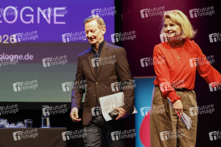 Annette Frier und Michael Kessler auf der lit.Cologne 2026