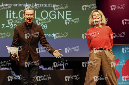 Annette Frier und Michael Kessler auf der lit.Cologne 2026