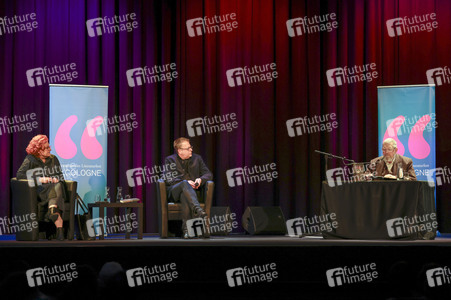 Sabine Rückert und Dietmar Bär auf der lit.Cologne 2026