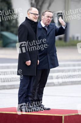 Antrittsbesuch des Verteidigungsministers von Lettland in Berlin