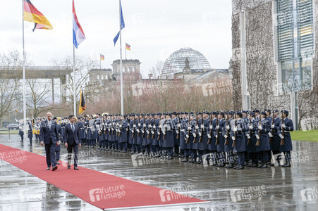 Empfang des Ministerpräsidenten der Niederlande in Berlin