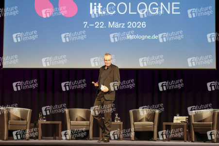 Joachim Löw, Renate Lingor und Rainer Bonhof auf der lit.Cologne 2026