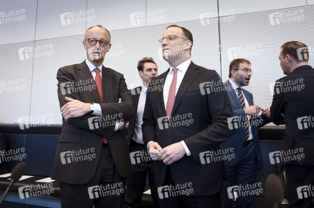 Fraktionssitzung der CDU/CSU-Bundestagsfraktion in Berlin