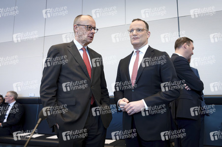 Fraktionssitzung der CDU/CSU-Bundestagsfraktion in Berlin