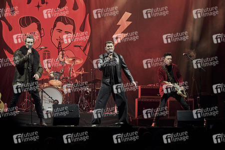 Konzert von The Baseballs in Adelboden