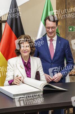 Besuch von Königin Silvia von Schweden in Düsseldorf