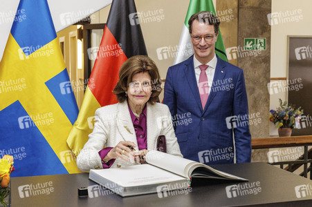 Besuch von Königin Silvia von Schweden in Düsseldorf