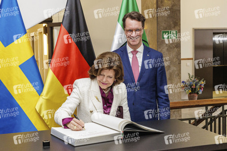 Besuch von Königin Silvia von Schweden in Düsseldorf
