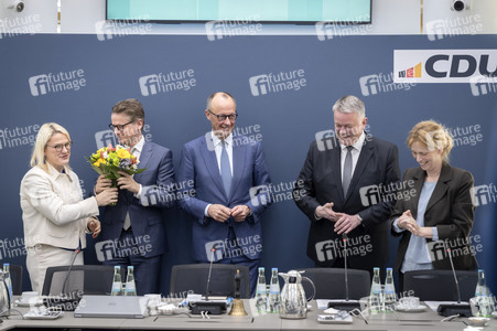 Sitzung des CDU Bundesvorstands in Berlin