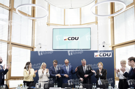 Sitzung des CDU Bundesvorstands in Berlin