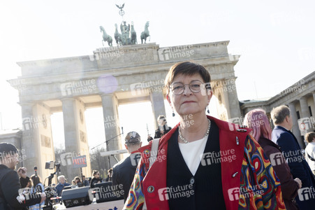 Demonstration vom Feminist Fight Club in Berlin