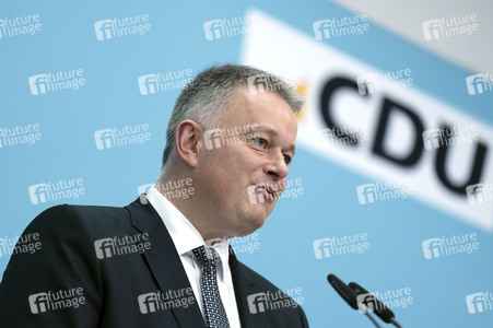 Pressekonferenz zur Sitzung des CDU Bundesvorstands in Berlin