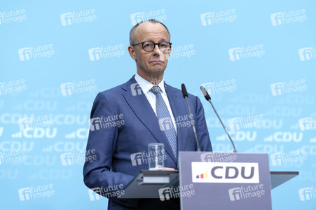 Pressekonferenz zur Sitzung des CDU Bundesvorstands in Berlin