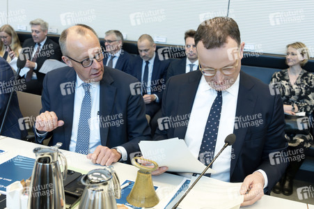Fraktionssitzung der CDU/CSU-Bundestagsfraktion in Berlin