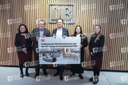 Wiedereröffnung des Reisezentrums und der DB Lounge in Köln