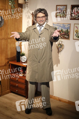 Präsentation der Horst Schlämmer Wachsfigur in einem neuen, eigens gestalteten Set in Berlin