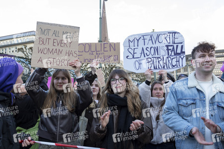 Demonstration gegen sexualisierte Gewalt in Hamburg