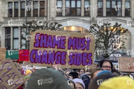 Demonstration gegen sexualisierte Gewalt in Hamburg