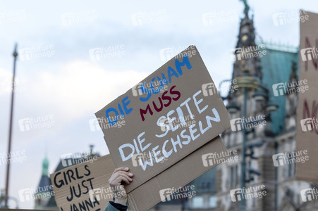 Demonstration gegen sexualisierte Gewalt in Hamburg