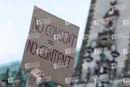 Demonstration gegen sexualisierte Gewalt in Hamburg