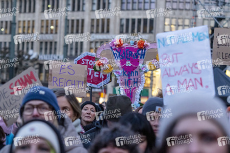 Demonstration gegen sexualisierte Gewalt in Hamburg