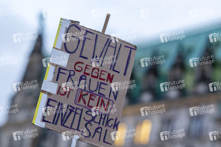 Demonstration gegen sexualisierte Gewalt in Hamburg