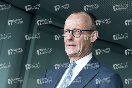 Empfang des Übergangspräsidenten von Syrien im Kanzleramt in Berlin