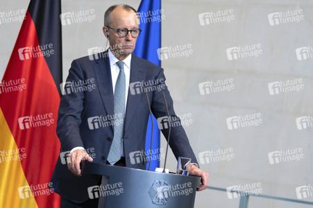 Empfang des Übergangspräsidenten von Syrien im Kanzleramt in Berlin