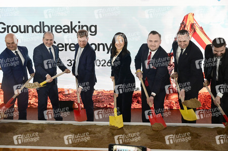 Feierlicher Spatenstich des Projekts 'United Heat' in Görlitz