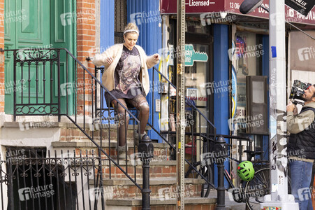 Dreharbeiten 'The Sham' in New York