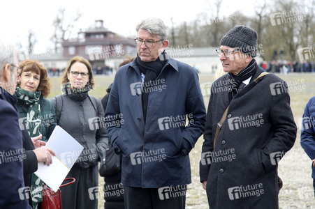 Kranzniederlegung zum 81. Jahrestag der Befreiung des Konzentrationslagers Buchenwald in Weimar